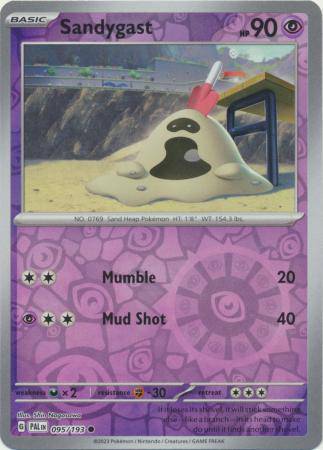 Sandygast : PALDEA EVOLVED (Reverse holo) - 095/193