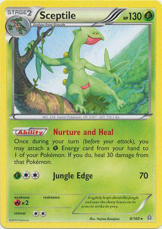 Sceptile : PRIMAL CLASH - 8/160
