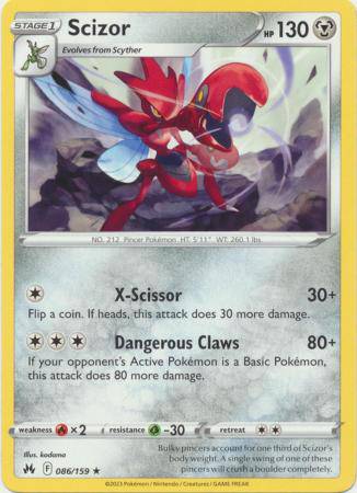 Scizor : CROWN ZENITH - 086/159