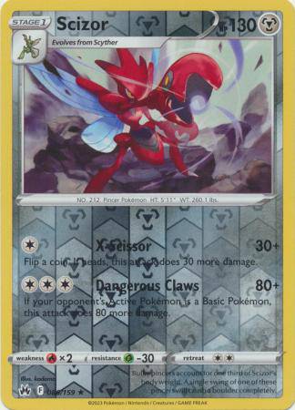 Scizor : CROWN ZENITH (Reverse holo) - 086/159