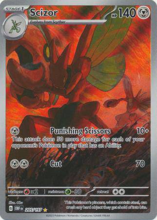 Scizor : OBSIDIAN FLAMES - 205/197