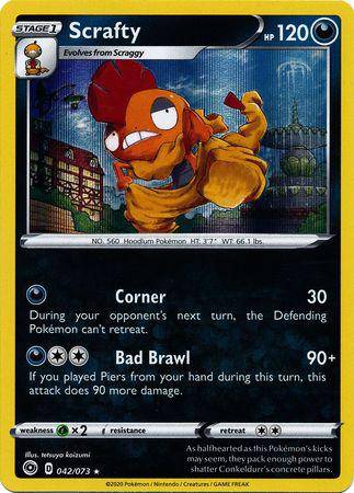 Scrafty : CHAMPION'S PATH (Holo) 042/073 - Lockett Labs UK