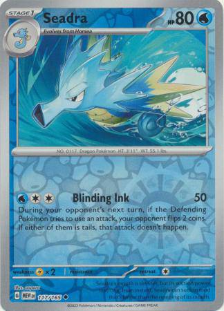 Seadra : 151 (Reverse holo) - 117/165
