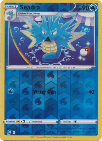Seadra : BATTLE STYLES (Reverse holo) - 032/163