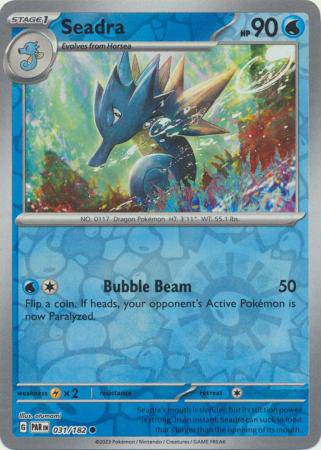 Seadra : PARADOX RIFT (Reverse holo) - 031/182