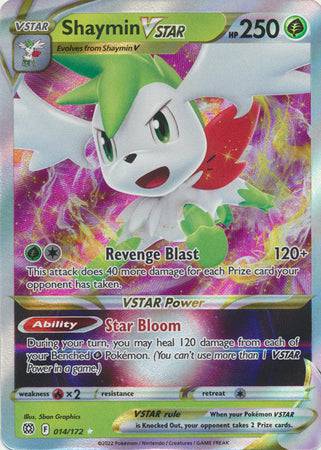 Shaymin VSTAR : BRILLIANT STARS - 014/172