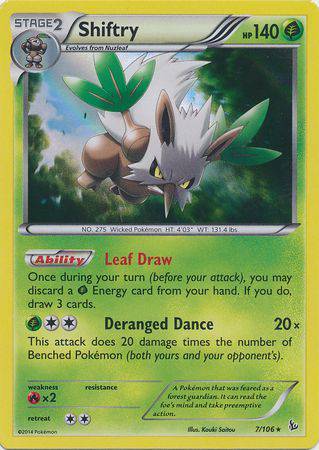 Shiftry : FLASHFIRE (Holo) - 7/106