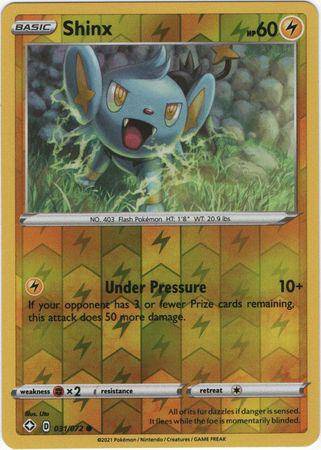 Shinx : SHINING FATES (Reverse holo) - 031/072