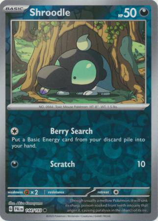 Shroodle : PALDEA EVOLVED (Reverse holo) - 144/193