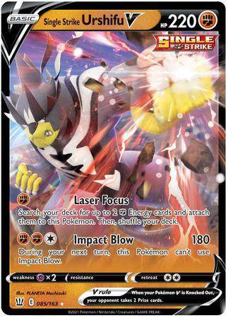 Single Strike Urshifu V : BATTLE STYLES - 085/163