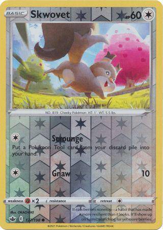 Skwovet : CHILLING REIGN (Reverse holo) - 127/198