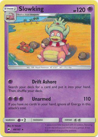 Slowking : BURNING SHADOWS - 48/147