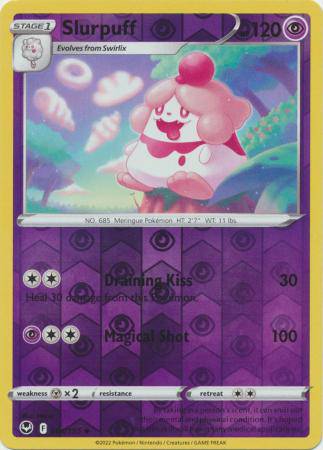 Slurpuff : SILVER TEMPEST (Reverse holo) - 084/195
