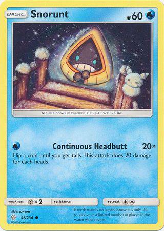 Snorunt : COSMIC ECLIPSE - 47/236