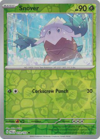 Snover : PALDEA EVOLVED (Reverse holo) - 010/193