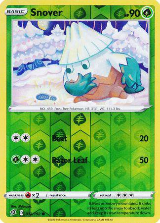 Snover : REBEL CLASH (Reverse holo) - 012/192