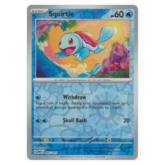 Squirtle : 151 (Reverse holo) - 007/165