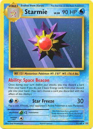 Starmie : EVOLUTIONS - 31/108 - Lockett Labs UK