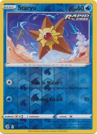 Staryu : FUSION STRIKE (Reverse holo) - 052/264