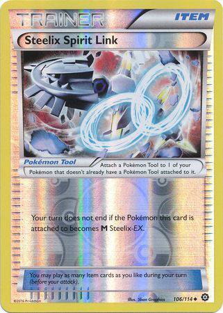 Steelix Spirit Link : STEAM SIEGE (Reverse holo) - 106/114