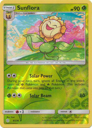 Sunflora : COSMIC ECLIPSE (Reverse holo) - 8/236