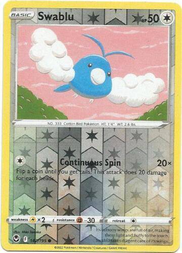 Swablu : SILVER TEMPEST (Reverse holo) - 142/195
