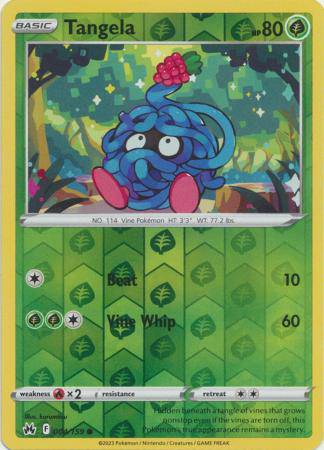 Tangela : CROWN ZENITH (Reverse holo) - 004/159