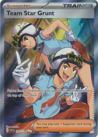 Team Star Grunt : SCARLET & VIOLET BASE - 242/198