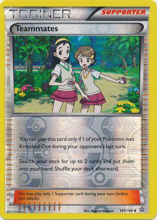 Teammates : PRIMAL CLASH (Reverse holo) - 141/160