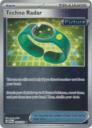 Techno Radar : PARADOX RIFT (Reverse holo) - 180/182