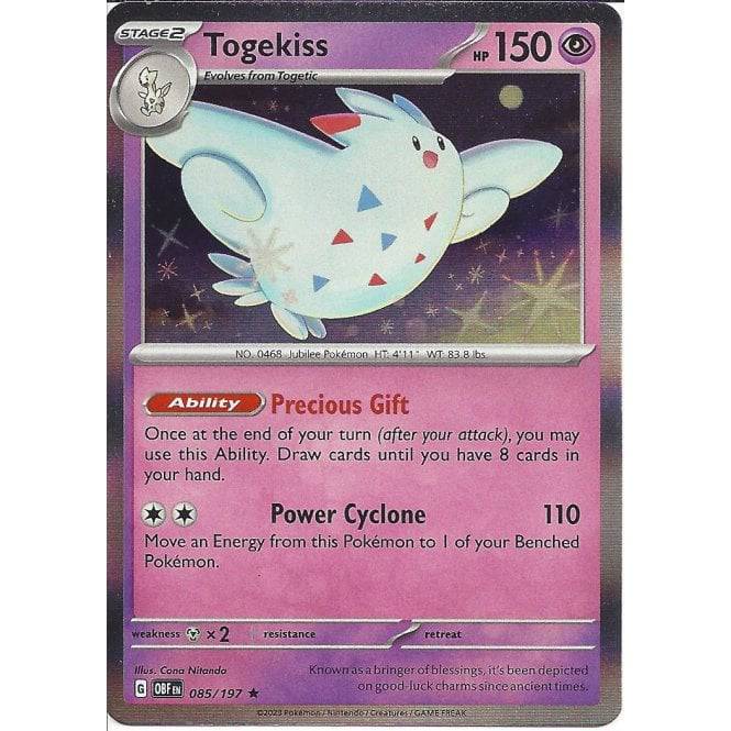 Togekiss : OBSIDIAN FLAMES (Holo) - 085/197
