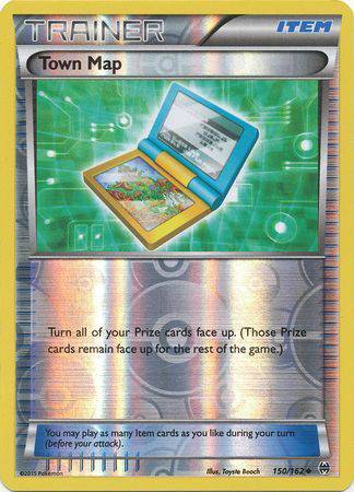 Town Map : BREAKTHROUGH (Reverse holo) - 150/162