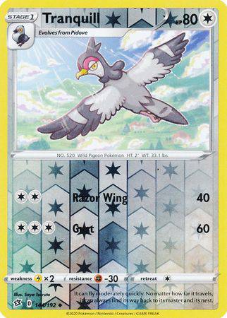 Tranquill : REBEL CLASH (Reverse holo) - 144/192
