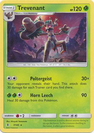 Trevenant : GUARDIANS RISING - 7/145