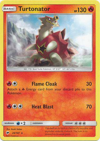Turtonator : BURNING SHADOWS - 26/147