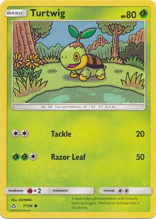 Turtwig : ULTRA PRISM - 7/156