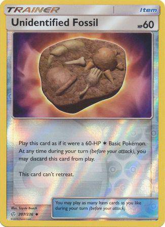 Unidentified Fossil : COSMIC ECLIPSE (Reverse holo) - 207/236