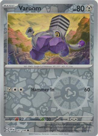 Varoom : SCARLET & VIOLET BASE (Reverse holo) - 141/198