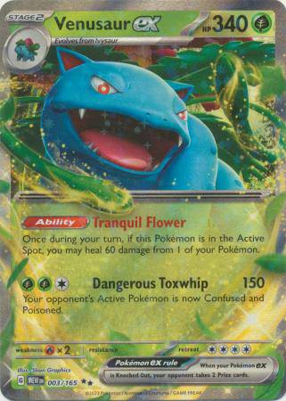 Venusaur ex : 151 - 003/165