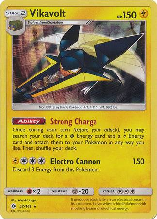 Vikavolt : SUN & MOON BASE (Holo) - 52/149