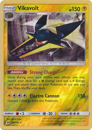Vikavolt : SUN & MOON BASE (Reverse holo) - 52/149
