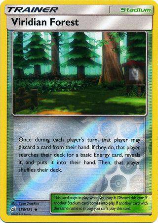 Viridian Forest : TEAM UP (Reverse holo) - 156/181