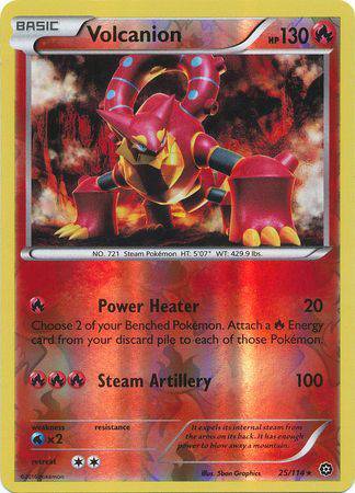 Volcanion : STEAM SIEGE (Reverse holo) - 25/114
