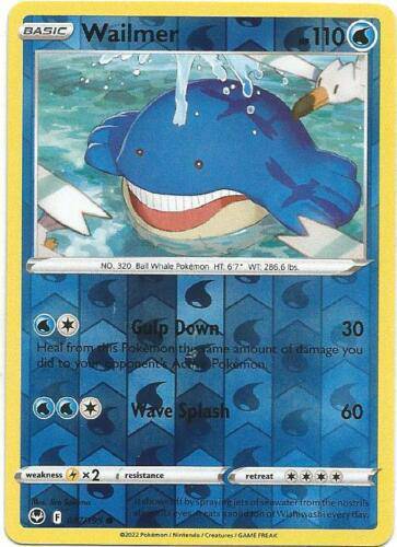 Wailmer : SILVER TEMPEST (Reverse holo) - 037/195