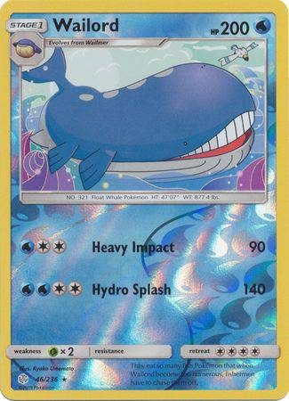 Wailord : COSMIC ECLIPSE (Reverse holo) - 46/236