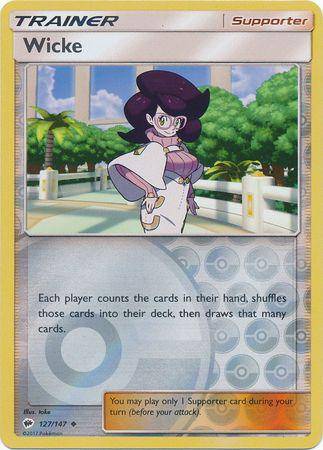 Wicke : BURNING SHADOWS (Reverse holo) - 127/147