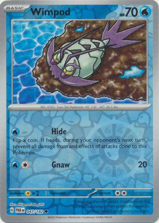 Wimpod : PARADOX RIFT (Reverse holo) - 047/182