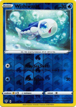 Wishiwashi : DARKNESS ABLAZE (Reverse holo) - 050/189