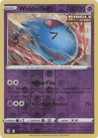Wobbuffet : EVOLVING SKIES (Reverse holo) - 066/203
