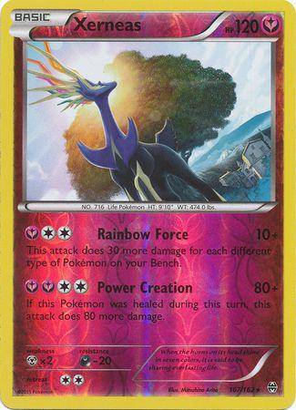 Xerneas : BREAKTHROUGH (Reverse holo) - 107/162